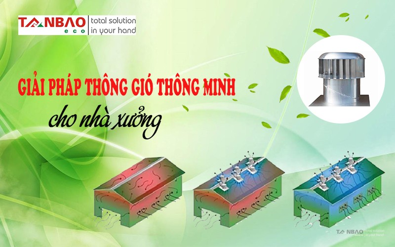 Giải pháp thông gió thông minh cho nhà xưởng vào mùa hè