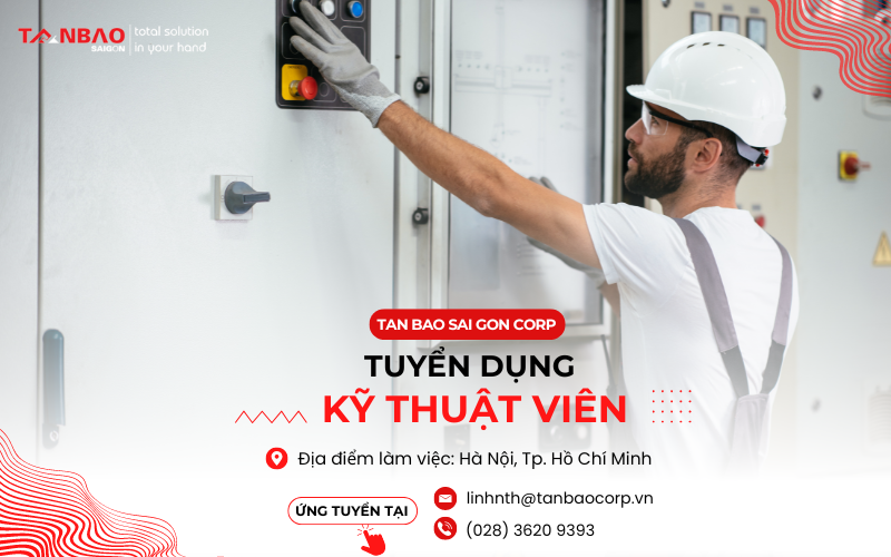 Tuyển dụng Kỹ thuật viên tại Hà Nội và TP. HCM 2024